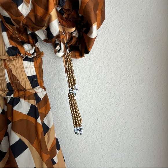 FARM Rio Swirl Pattern Button-Up Dress - Picture 5 of 6